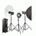 کیت فلاش نورپردازی Godox Studio Flash Light Kit QS300 II