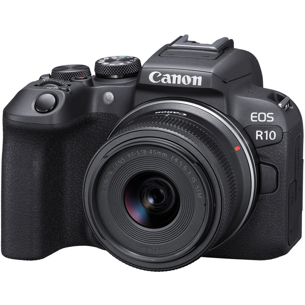 کیت دوربین بدون آینه کانن Canon EOS R10 Mirrorless Camera with 18-45mm