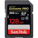 کارت حافظه 128 گیگ سن دیسک SanDisk 128GB Extreme PRO UHS-II SDXC 300MB/S 2000X