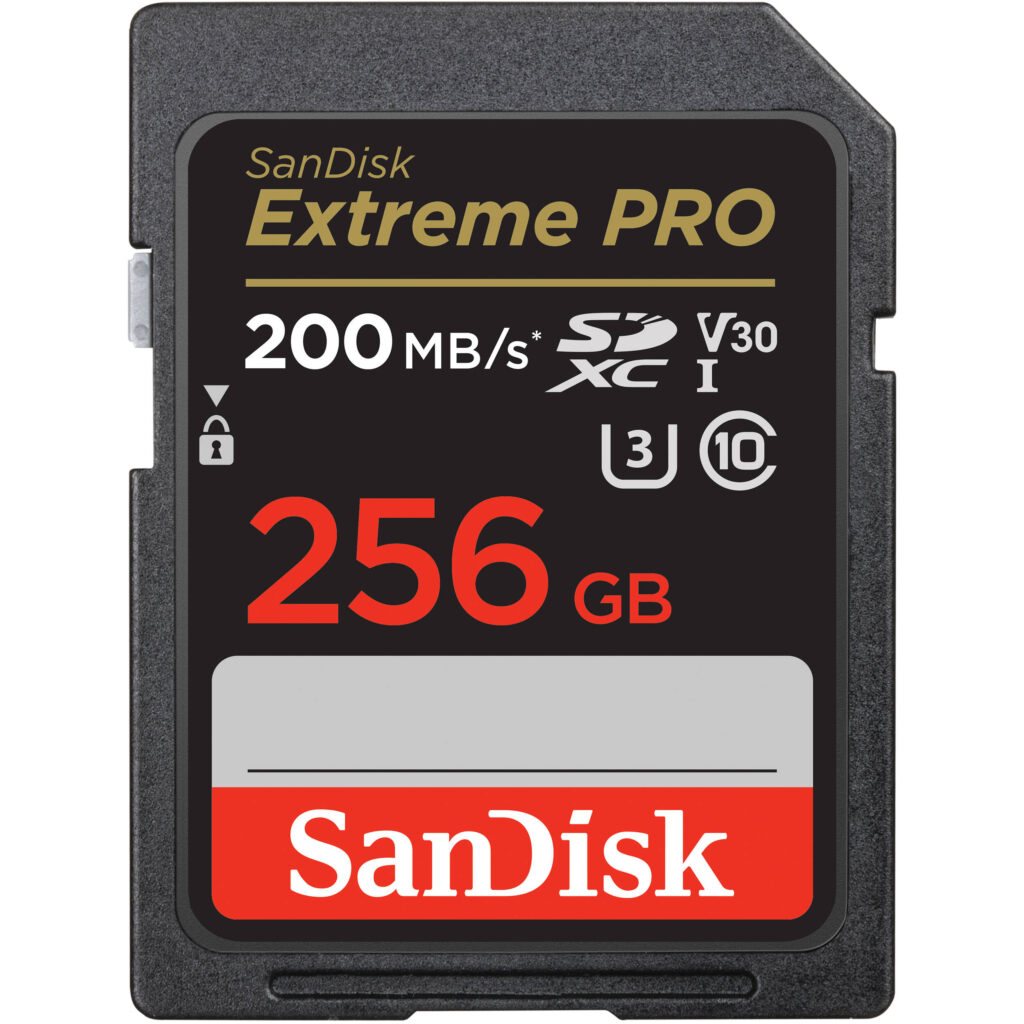 کارت حافظه سن دیسک SANDISK 256GB EXTREME PRO UHS-I SDXC 200MB/S