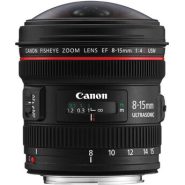 لنز کارکرده کانن Canon EF 8-15mm F/4 L USM