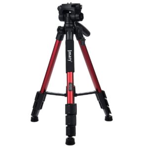 سه پایه عکاسی جی مری Jmary KP-2264 Black-Red-Blue