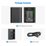 پک شارژر و 2عدد باتری نیوور Neewer NP-FZ100 2-Battery with Dual Charger Kit