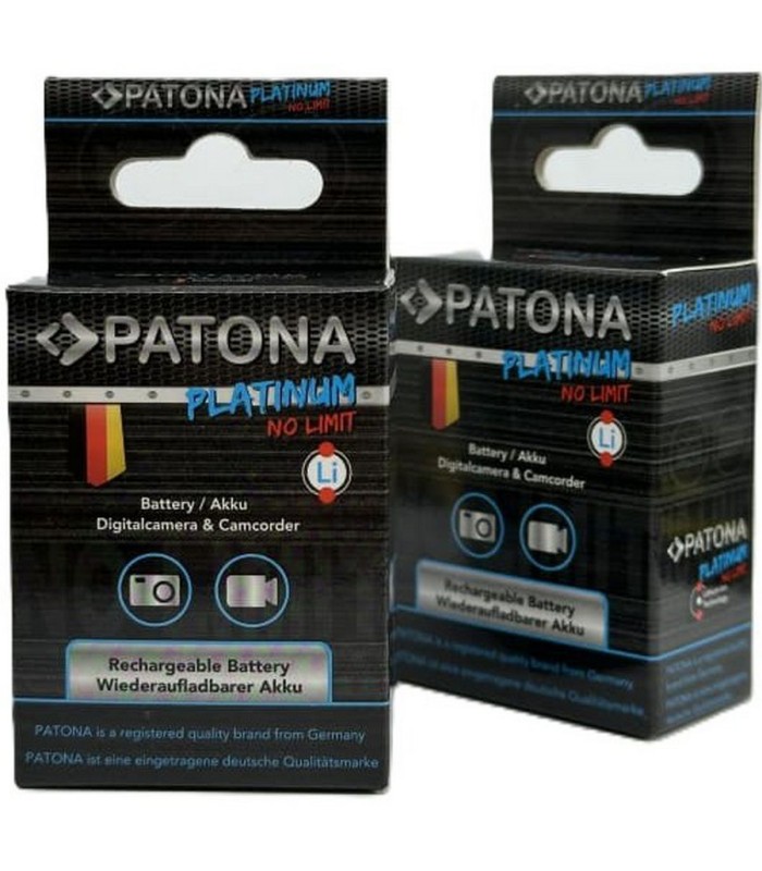 Patona Platinum NP FZ100 2400mAh charger 2 battery 1