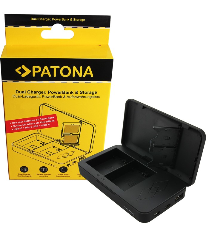 Patona Platinum NP FZ100 2400mAh charger 2 battery